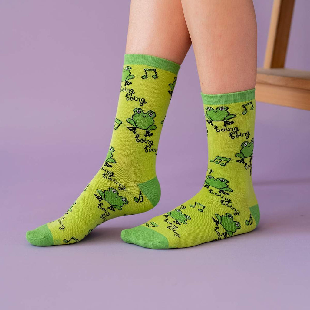 kurbağalı salyangozlu yeşil mavi anne çorap seti pamuklu 1