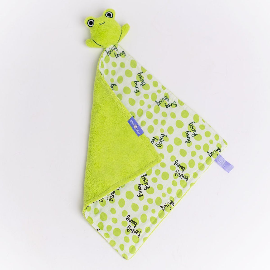 yeşil kurbağa peluş uyku arkadaşı yenidoğan kız erkek bebek 2